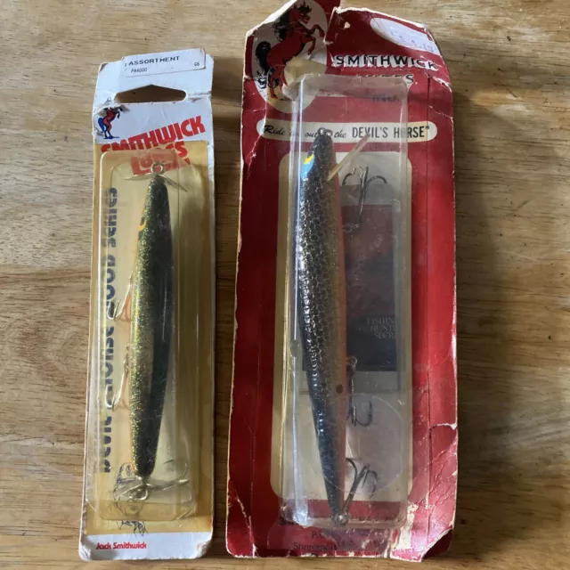 LOT OF 2 SMITHWICK DEVIL'S HORSE FISHING LURES - Freshwater Largemouth Bass  $19.99 - PicClick