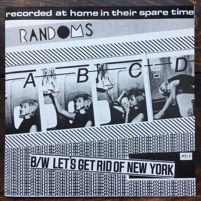 THE RANDOMS ABCD 7” vinyl NM 1977 PT-1 punk kbd hardcore john doe x New York