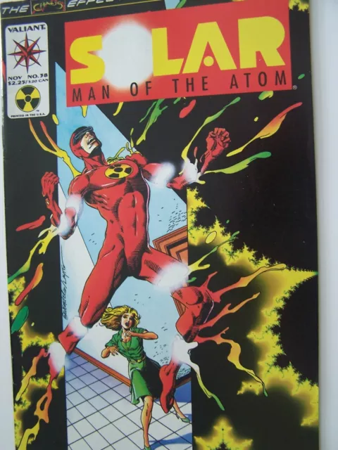 Comic, Valiant, Solar, Man Of The Atom, 1994, Issue Number 38