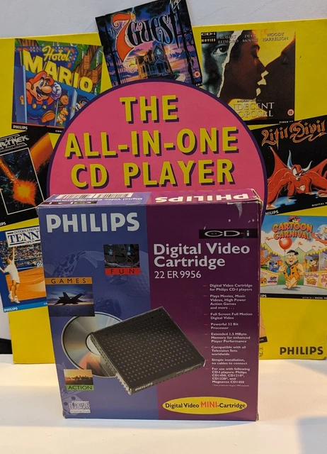 Cartouche Vidéo Philips CD-i 22ER9956 Avec Boîte Et Notice - Occasion