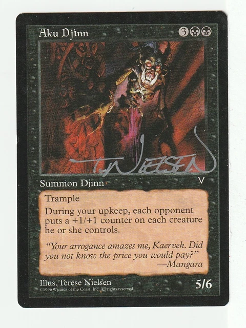 Mtg Terese Nielsen Signed FOR SALE! - PicClick