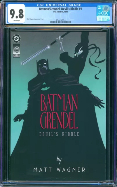 CGC 9.8 == 1993 BATMAN-GRENDEL DEVILS RIDDLE / Highest Graded / Low Population