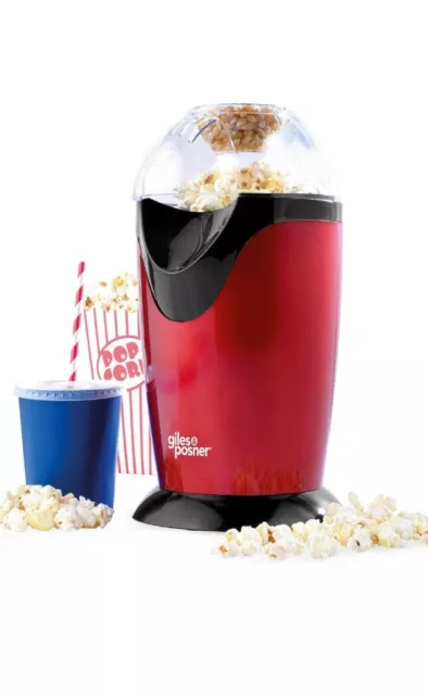 Giles & Posner EK0493G Popcorn Maker – Popcorn Machine with Hot Air Circulation,