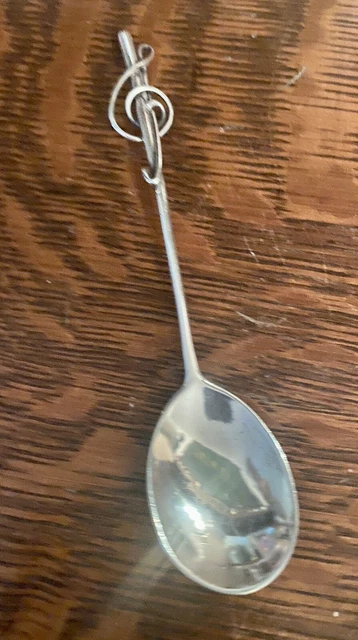 Silver Music Note Spoon