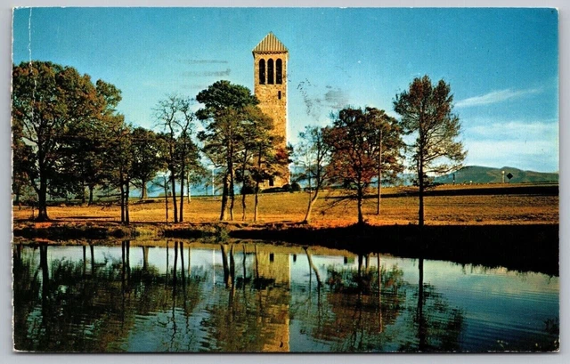 LURAY SINGING TOWER Virginia Belle Brown Monument Chrome Cancel WOB