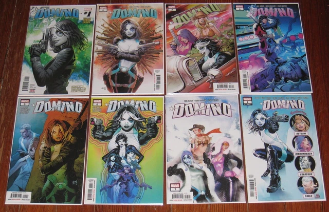 8 Domino Comics #1-7 & Annual 1 - Marvel 2018 Mostly NM