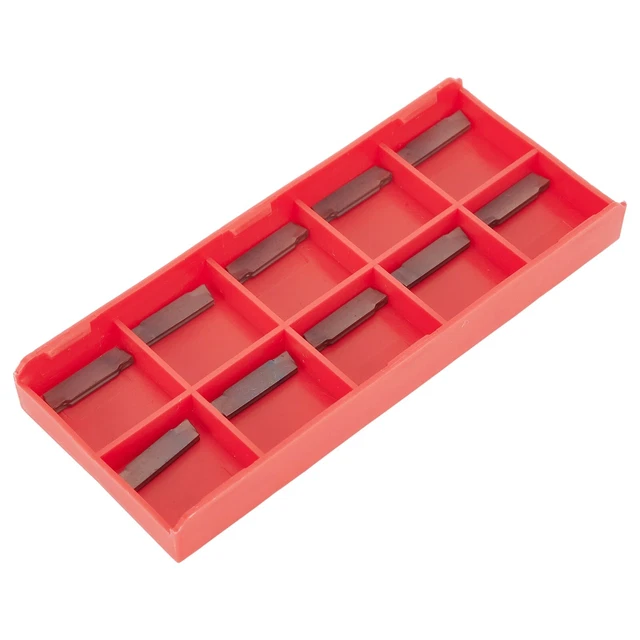 LARRO MGMN200-G H01 Inserto in Metallo Duro Scanalatura Alluminio Tornio CNC Inserto for tornitura MGMN 200 Inserto in Alluminio for utensile portautensili MGEHR (Size : MGMN200 H01, Color : 10PCS