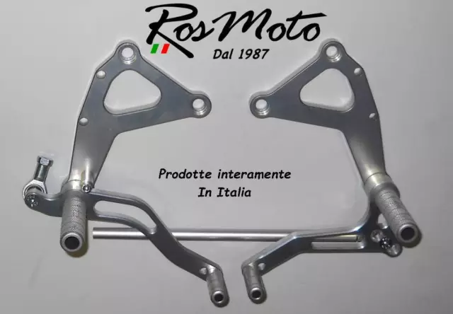 Pedane Arretrate Rearsets Ducati Monster  Rosmoto