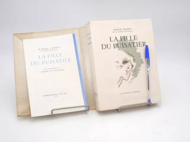 Marcel PAGNOL (1947) La FILLE du PUISATIER - illustré André Jo VEILHAN, Vélin N°