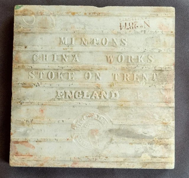 Mintons Leon- Victor Salon Transfer Printed Tile. C1898. 3