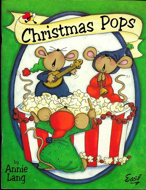 amerikanisches Laubsäge-Heft SCHRISTMAS POPS; Laubsägearbeiten Weihnachten