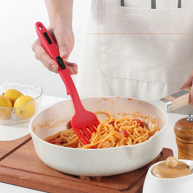 Multifunktion Salat gabeln Whisking-Servieren Silikon-Gabel Spaghetti-Server