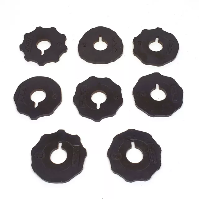 Lot of 8 Vtg Singer Simanco Sewing Flat Fashion Discs Cams 1 2 5 6 9 10 13 31 Lot of 8 Vtg Singer Simanco Sewing Flat Fashion Discs Cams 1 2 5 6 9 10 13 31