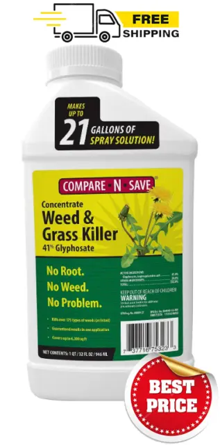 Compare-N-Save 75323 Herbicide, 32-ounce, white