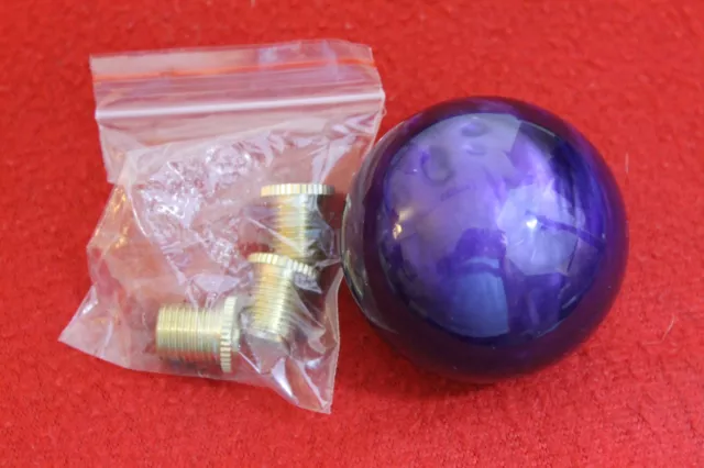 Large Purple Gear Shift Knob Handle Accessory Auto Truck Manual Shifter