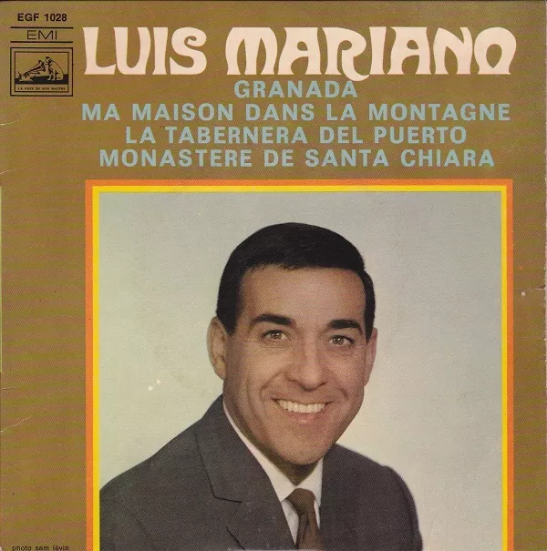 Disque 45 tours Luis MARIANO Granada 1969