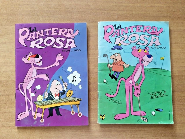 LA PANTERA ROSA N. 1 - 1983 e N.24 - 1984 - EDITRICE CENISIO EUR 10,00 ...