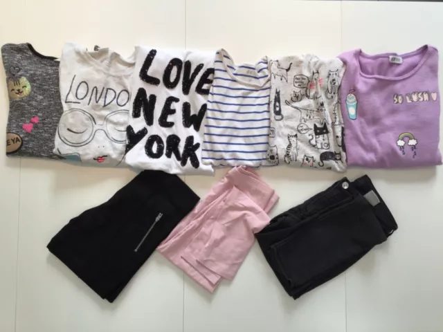 Bundle Girls Winter Clothes H&M Next GAP age approx 10 years - see listing