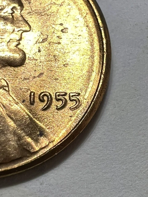 1955 P PMDD Wheat Cent BU Lot#6