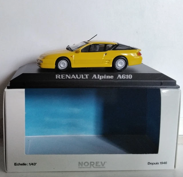 Minia-Cars 43 Résine 1/43 - Alpine Renault A610 Turbo Beue