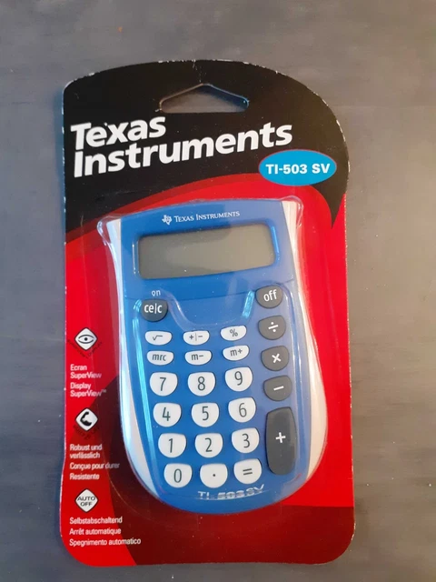 Calculette Texas Instruments TI 503SV