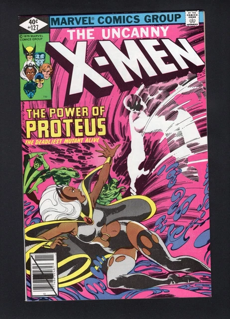 Uncanny X-Men #127 Vol. 1 The Power of Proteus Marvel Comics '79 NM-