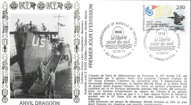 G198+ FDC ENVELOPPE 1er JOUR 50° ANNIVERSAIRE DE L'APPEL DU GENERAL DE GAULLE EUR 4,00 - IT