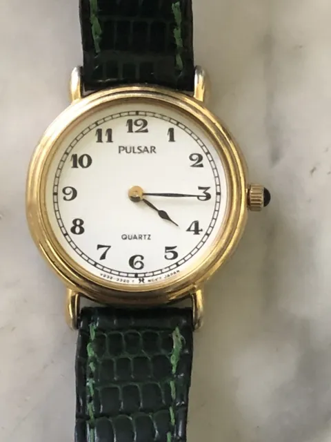 Pulsar Montre Femme  Ronde - Vintage Watch - Quartz