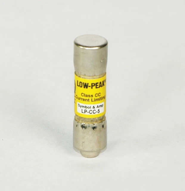 Fuse, 5A, Class CC, LP-CC, 600VAC/150VDC