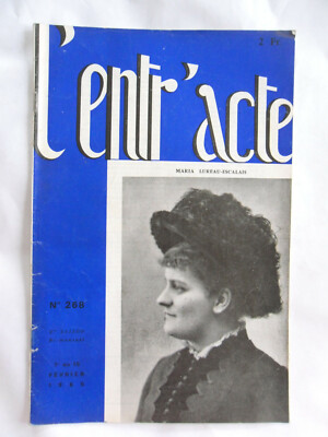 L Dornmaß Atto N°268 Maria Lureau Escalais Suzanne Sarroca Christiane Castelli 