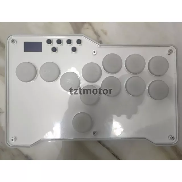 Arcade Stick Fight Stick Game Controller+TTC Speed Silver V2 Switches for Hitbox