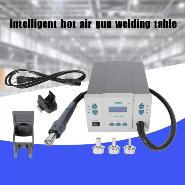 1000W 861DW Hot Air Rework Station Soldering Heat Gun Digital Display Station US