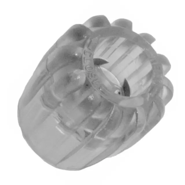 SF-1 TopDeal: Dir Zone Handrad Rubber Knob TRANSPARENT für Flaschenventil Ventil