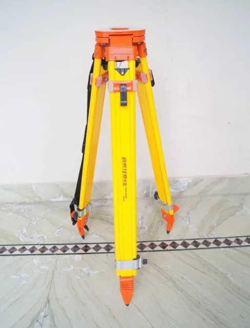 Tripod Dual Lock Aluminum Tripod Survey Level Equipment Stand