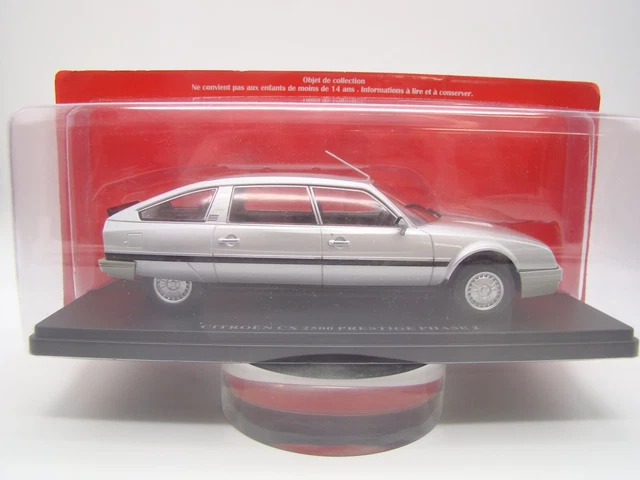 Hachette - 1/24 - Citroen Cx 2500 Prestige - Phase 2 De 1986 - Neuf -