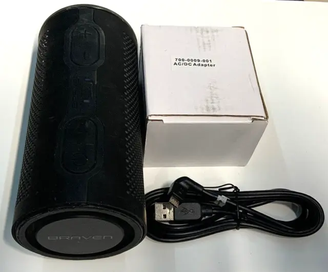 Braven STRYDE 360 Waterproof Bluetooth Speaker - Black