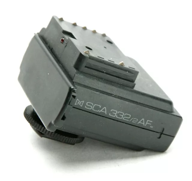 METZ SCA 332/2 AF M Flash Adapter Connector Module For Minolta AF. Useful Item.