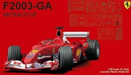 Maquette Revell Ferrari F2003-GA (F2003) 1:24 - Réf 07240 - Début De Montage - RARE