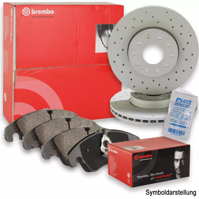 Brembo Sport Bremsscheiben 336mm + Beläge hinten BMW 3er E90 Touring E91 320 325