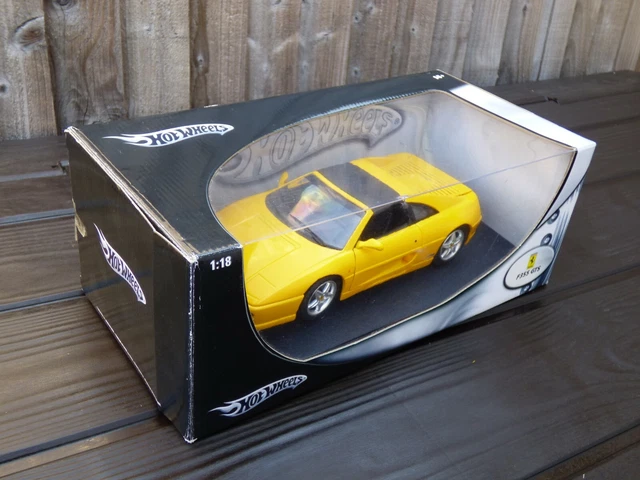 MATTEL 1/18 FERRARI F355 Spider Jaune Hot Wheels EUR 375,72 - FR
