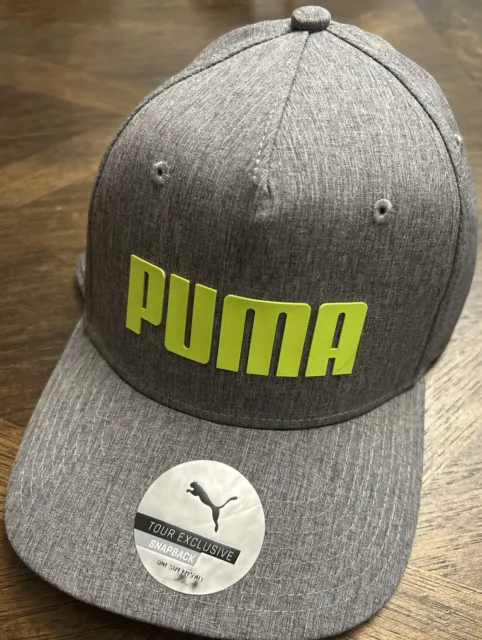 Puma Youth Go Time Snapback Golf Baseball Hat Cap Brand New With Tags