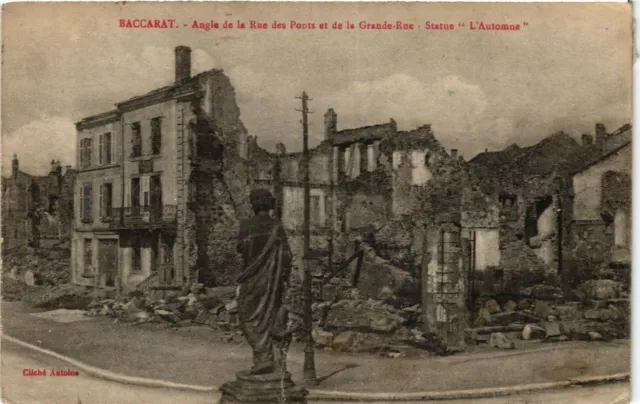 CPA AK Military BACCARAT - Street Angle (361759)