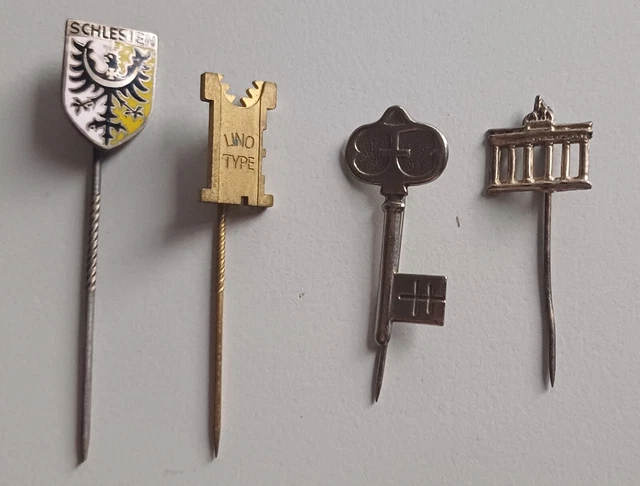 ~ 4 VERSCHIEDENE Ansteck - Pins ~ EUR 4,99 - PicClick DE
