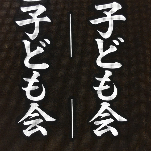Japanese Katagami Kimono Stencil Katazome Vtg Kanji Children Organization KK31