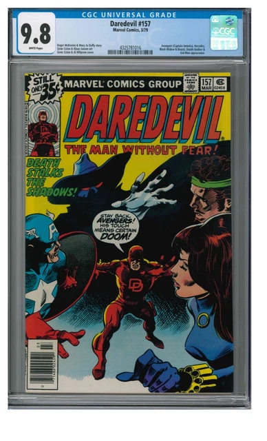 Daredevil #157 (1979) 1st Ani-Men Bronze Age Avengers CGC 9.8 White Pages KG099