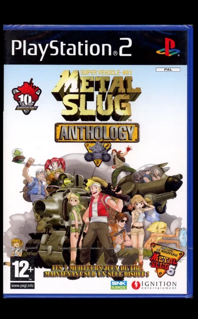 Metal Slug Complete Anthology Sony Playstation 2 PS2 NTSC Japan