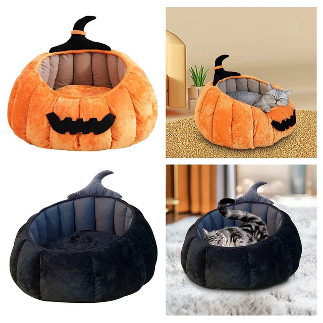 Lit Pour Chat En Forme De Grenouille - Doudou Chaud Et Doux - Fond Antidérapant - Taille S 40x40cm - Idéal Hiver Et Intérieur