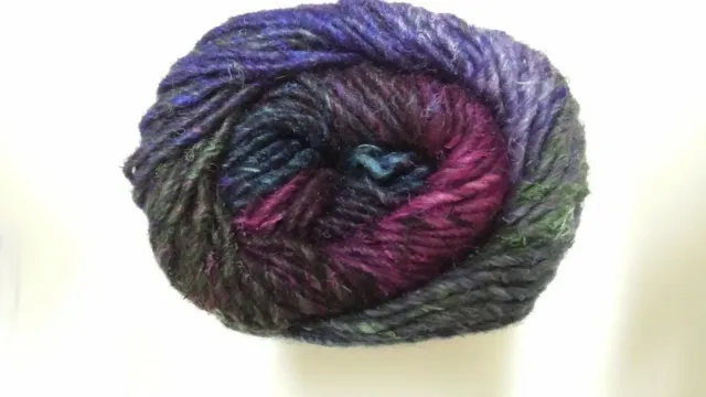 Noro Silk Garden #395 Chikugo Purple Black Blue & Violet Mix 50g