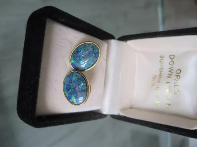 Opal Ohrringe aus Australien