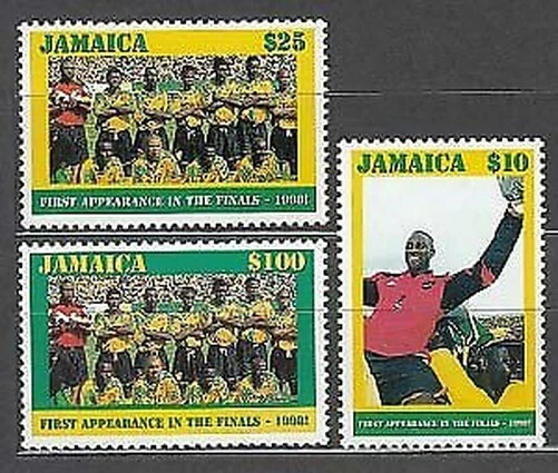 Jamaïque - Courrier Yvert 923/5 MNH Sport Football